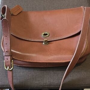 Coach Natural Leather Bag